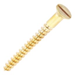 Timco  Slotted Countersunk Self Tapping Wood Screws 10ga x 2" 100 Pack