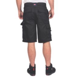 Lee Cooper LCSHO806 Workwear Cargo Shorts Black 32" W