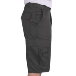 Lee Cooper LCSHO806 Workwear Cargo Shorts Black 32" W