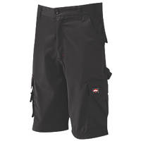 Lee Cooper LCSHO806 Workwear Cargo Shorts Black 32" W