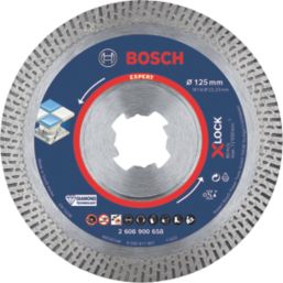 Bosch Expert Hard Ceramic Tile X-Lock Porcelain Diamond Cutting Disc 125mm