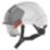 JSP Evo Vistalens Dualswitch Safety Helmet White