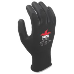 MCR Safety GP1002PU General Handling Gloves Black X Large 1 Pair