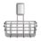 Swirl Swindale 1-Tier Bathroom Shower Basket Chrome