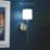 UME  Multi Colour Rechargeable LED Silver Wall Lights with Drum Shade 4.9W 200lm 2 Pack