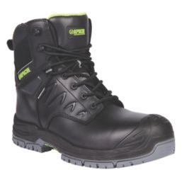 Apache Chilliwack Size 5 Black Waterproof Safety Boots Screwfix