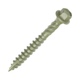 Timco  Hex Socket  Timber Frame Construction & Landscaping Screws 6.7mm x 60mm 50 Pack