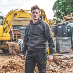 DEWALT New Jersey Hoodie Grey X Large 45-47" Chest