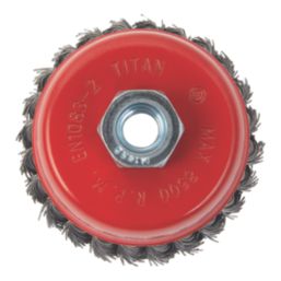 Titan  N/A Wire Brush 100mm (3.93")