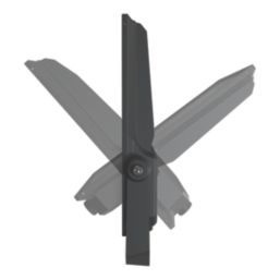 Lexco Secunda Outdoor LED Floodlight With Photocell Black 150W 15,200-20,000lm