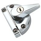 Smith & Locke Sash Window Fastener White 75mm x 38mm