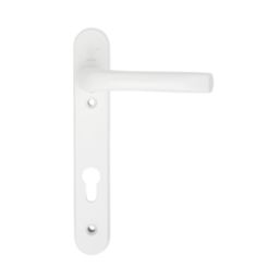 Mila ProSecure Enhanced Security Type A Door Handle Pair White