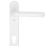 Mila ProSecure Enhanced Security Type A Door Handle Pair White