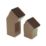 FloPlast  Square 25-65mm Adjustable Offset Bend Brown 65mm