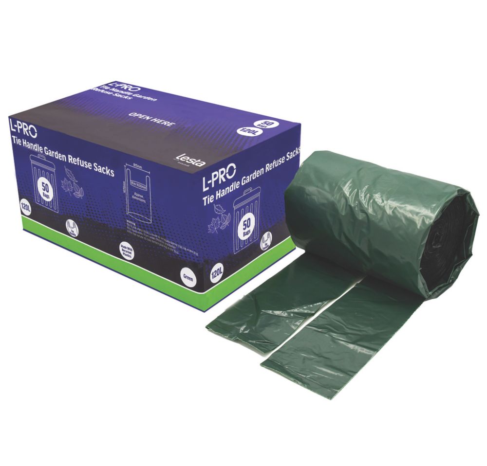 Recycling Green Garden Refuse Bags Waste Bags Heavy Duty Recycling