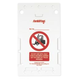 Scafftag  Forklift Tag Holder 10 Pack
