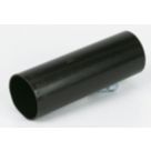 FloPlast  Round Downpipes Black 68mm x 2.5m 6 Pack