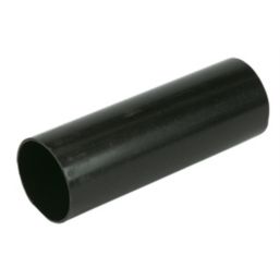 FloPlast  Round Downpipes Black 68mm x 2.5m 6 Pack