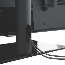 AVF B602BB Universal Table Top TV Base & Stand Swivel & Tilt Up to 65"