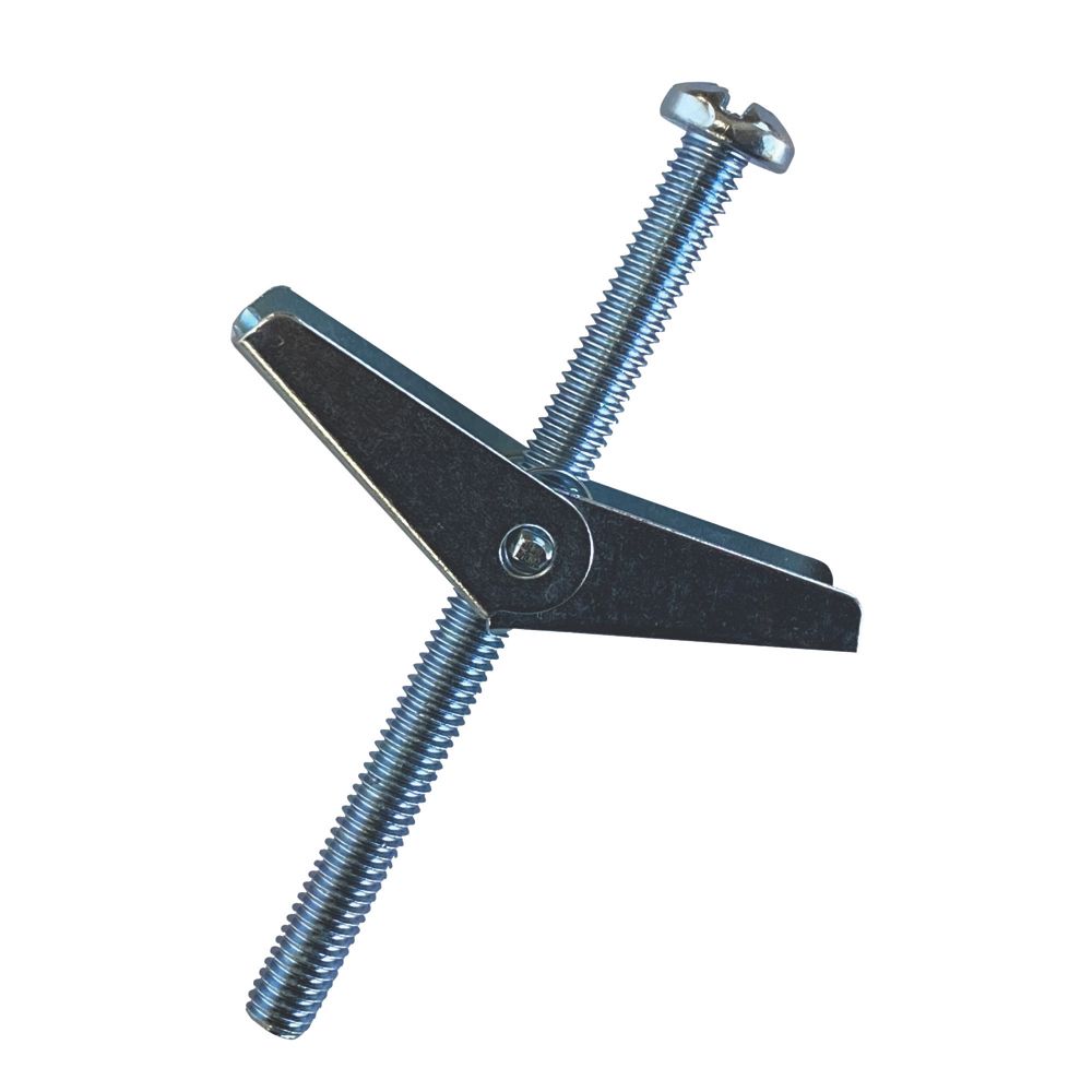 Easyfix Spring Toggles 6mm x 80mm 20 Pack - Screwfix