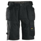 Snickers 6151 Stretch Work Shorts Black 44" W