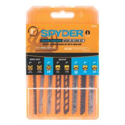 Spyder   Wood Jigsaw Blade Set 8 Pieces