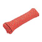 Essentials Braided Rope Red 9mm x 15m