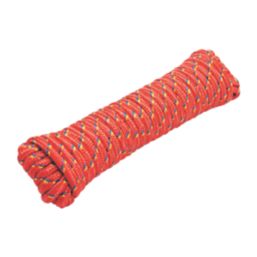 Essentials Braided Rope Red 9mm x 15m