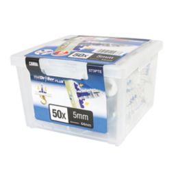 Cobra 073PTE Heavy Duty Self-Drilling Plasterboard Fixings 18mm x 50mm 50 Pack