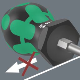 Wera (3) Mixed Stubby Screwdriver Set 5 Pcs