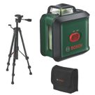Bosch UniversalLevel 360 (TT150) 0603663E06 Green Self-Levelling Cross-Line Laser with Tripod