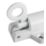 Smith & Locke Fanlight Catch White 51mm x 43mm
