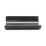 FloPlast  uPVC Half Round Gutter Black 112mm x 3m 6 Pack