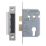Smith & Locke Fire Rated  Nickel-Plated Euro Profile Sashlock 64mm Case - 44mm Backset