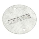 Deta Pre-Galvanised Steel Box Lids 68mm 10 Pack
