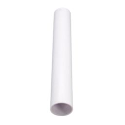 FloPlast Solvent Weld Waste Pipes White 40mm x 3m 10 Pack