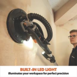 Evolution R225DWS-T 225mm  Electric Telescopic Drywall Sander 220V-240V