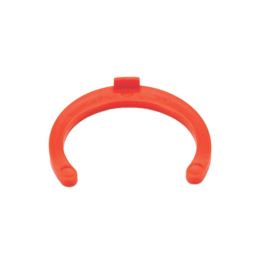FloPlast FloFit+ Plastic Collet Clips Red 22mm 20 Pack