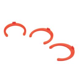 FloPlast FloFit+ Plastic Collet Clips Red 22mm 20 Pack