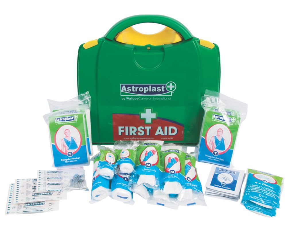 Wallace Cameron 1002114 PGB 10 Person HSE First Aid Kit Screwfix