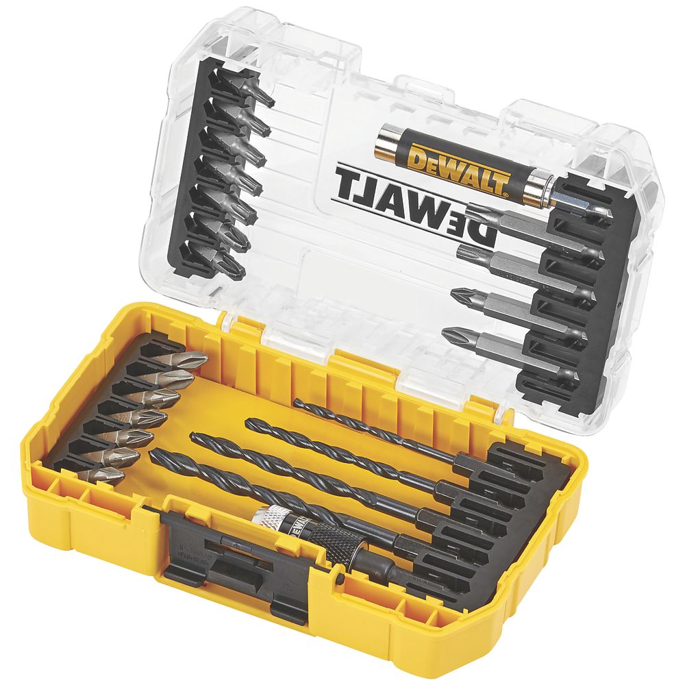 DeWalt Flextorq 6.35mm Hex Shank PZ Screwdriver Bits 7 Pieces