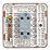 Schneider Electric Lisse Deco 10AX 1-Gang 1-Way Intermediate Switch  Copper with White Inserts