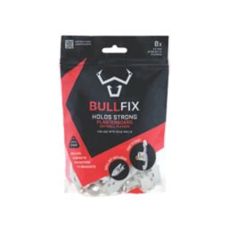 Bullfix STR-XTR-8 Extra Heavy Duty Plasterboard Fixings 24mm x 78mm 8 Pack