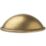 Elite Knobs & Handles Plain Cup Pull Antique Brass 80mm