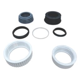 Flomasta White 1 1/2 - 2" Internal Flushcone Coupler 55mm x 43mm