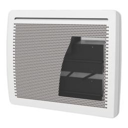 Blyss  1000W Electric Wall-Mounted Radiant Panel Heater 450mm x 564mm White 3410BTU