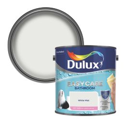 Dulux Easycare 2.5Ltr White Mist Soft Sheen Emulsion Bathroom Paint