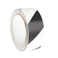 Nite-Glo Chevron Safety Tape Luminescent / Black 10m x 40mm