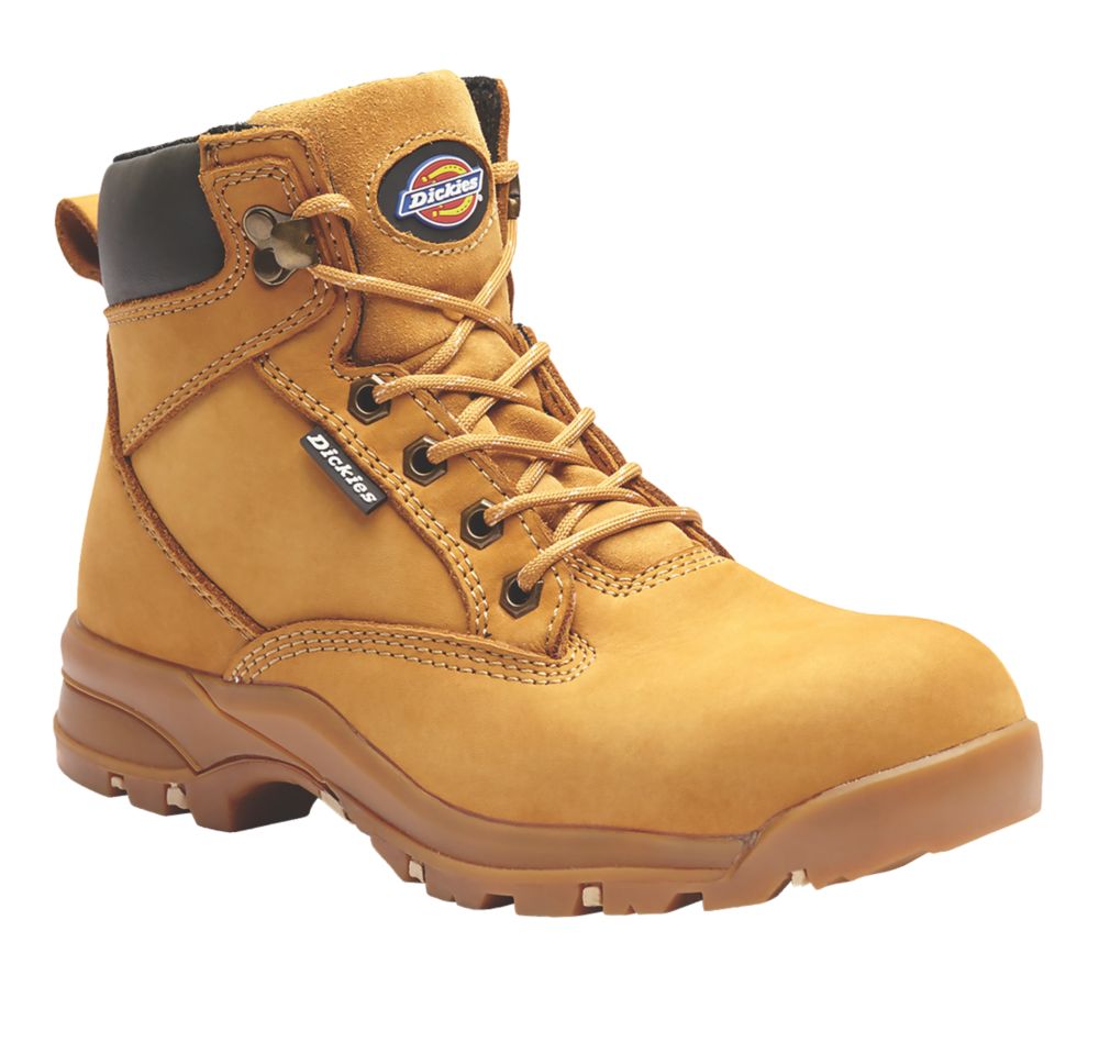 Dickies Corbett Size 7 Womens Honey Water Resistant Safety Boots Screwfix