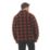 Site  Fleece Shirt Jacket Red/Black X Large 44-46" Chest
